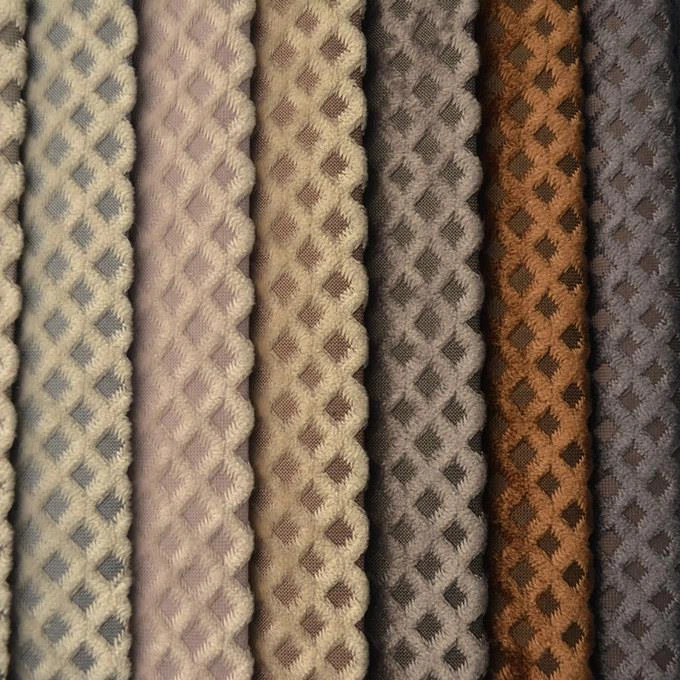 Jacquard Velour Fabric For Upholstery